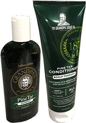 

Grandpa's Tar Pine Tar ShampooAnd Pine Tar Conditioner(236.59 ml)