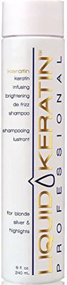 

Liquid Keratin Infusing Brightening DeFrizz Shampoo For Blonde Silver & Highlights(236.59 ml)