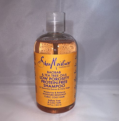 

Shea Moisture Baobab & Tea Tree Oils Low Porosity Shampoo(384 ml)