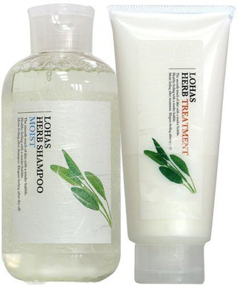 

TECHNOEIGHT Lohas Herb Shampoo Moist & Herb Treatment G(300 ml)