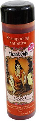 

Yumi Bio Shop Sitarama Henn� ColorHenna Maintenance ShampooMahoganyFor Frequent Use And Specially Adapted To Coloured Hair(250 ml)