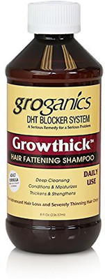 

Groganics Grow Thick Hair Fattening Shampoo(236.59 ml)