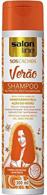 

Salon Line Linha Tratamento Shampoo Verao Nutricao Restauradora CollectionRestoration And Nourishing Summer Shampoo(300 ml)