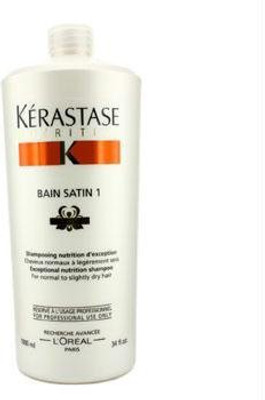 

Kerastase Nutritive Bain SatinExceptional Nutrition Shampoo(1005.51 ml)