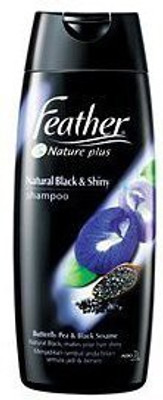

CuteMch Feather Nature Plus Natural Black & Shine Shampoo With Buttery Pea From Thailand(380 ml)