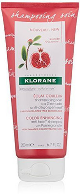 

Klorane AntiFade Shampoo With Pomegranate ColorTreated Hair(198.15 ml)