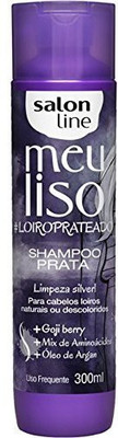 

Salon Line Linha Tratamento Shampoo Prata Loiroprateado CollectionPlatinumblond Silver Shampoo(300 ml)