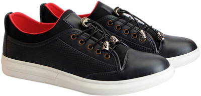 

FAUSTO Trendy Sneakers For Men(Black
