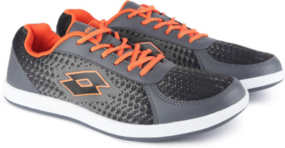 

Lotto Pitlane Running Shoes For Men(Grey, Orange