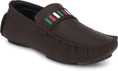 

BIG JUNIOR Stylish Loafers For Men(Brown