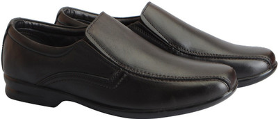

FAUSTO Corporate Slip On For Men(Brown