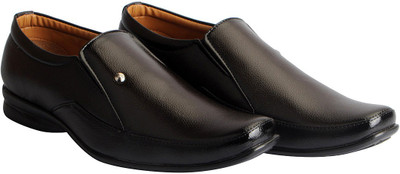 

FAUSTO Corporate Slip On For Men(Brown