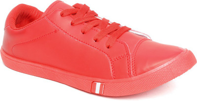 Extavo Canvas Shoes For Men(Red