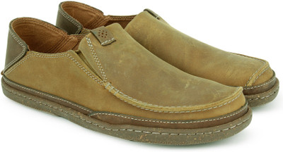 

Clarks Trapell Form Tan Leather Casual For Men(Khaki