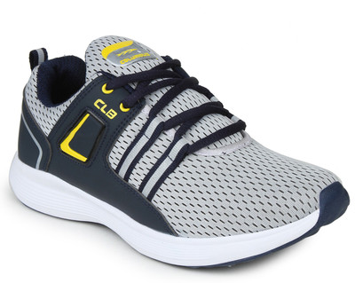 

Columbus Techno-LGreyDGrey Running Shoes For Men(Grey