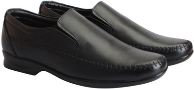

FAUSTO Corporate Slip On For Men(Black