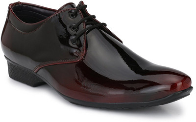 

AORFEO Formal Office Derby For Men(Burgundy
