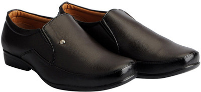 

FAUSTO Corporate Slip On For Men(Brown