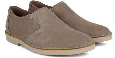 

Clarks Jareth Step Wolf Suede Corporate Casual For Men(Beige