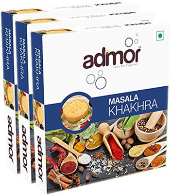 

admor Masala Khakhra, 600 Grams (Pack of 3)(600 g, Pack of 3)