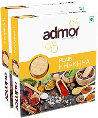 

admor Plain Khakhra, 400 Grams (Pack of 2)(400 g, Pack of 2)