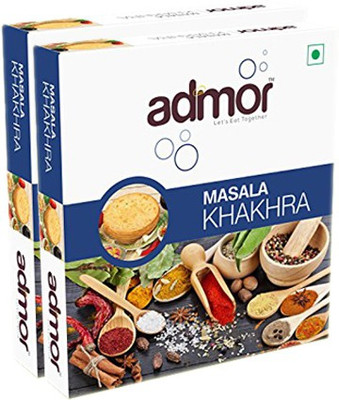 

admor Masala Khakhra, 400 Grams (Pack of 2)(400 g, Pack of 2)