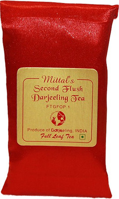 

Mittal teas Second Flush Darjeeling Unflavoured Tea Vacuum Pack(50 g)