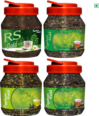 

Byahut Gold Mixed Tea 850g Herbs Green Tea Mason Jar(850 g)