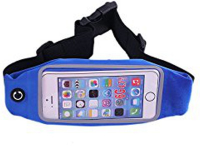 

FITGURU Running Belt, Outdoor Waist Packs Bags Unisex Sport Running, Waistband Travel Belt Compatible, adjustable,Foldable Pouch for Running Hiking Fitness, With All Mobiles Till 5.7" Like Iphone 6 Plus 5 5C 4 4S Note 3 Note 4 Note 5 – Dark Blue Running &