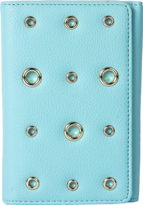 

Machli Girls Blue Artificial Leather Wallet(10 Card Slots)