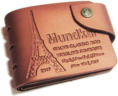 

Peacock Mundkar Men Tan Fabric Wallet(5 Card Slots)