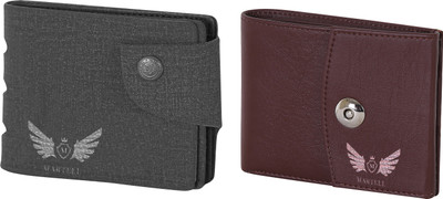 

Martell Men Multicolor Artificial Leather Wallet(2 Card Slots)