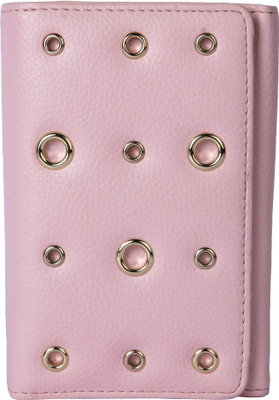

Machli Girls Pink Artificial Leather Wallet(10 Card Slots)