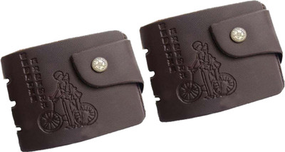 

Peacock Mundkar Men Black Fabric Wallet(5 Card Slots)