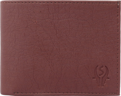 

samtroh Men Brown Artificial Leather Wallet(11 Card Slots)