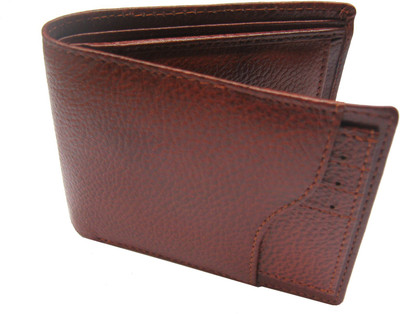 

sidrah soft Men Brown Genuine Leather Wallet(7 Card Slots)