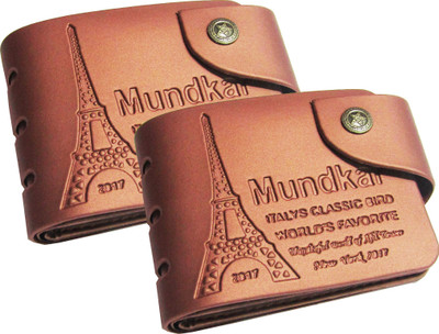 

Peacock Mundkar Men Tan Fabric Wallet(5 Card Slots)