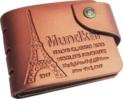 

Peacock Mundkar Men Tan Fabric Wallet(5 Card Slots)