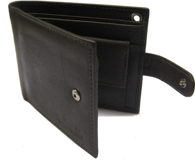 

sidrah soft Men Brown Genuine Leather Wallet(3 Card Slots), Dark brown