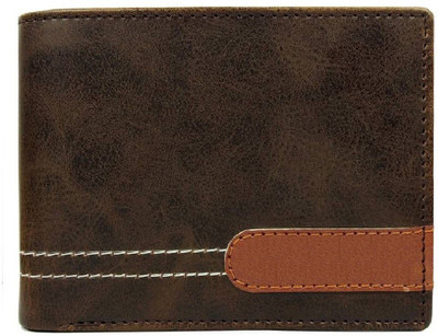 

Yakult Men Brown Artificial Leather Wallet(6 Card Slots)