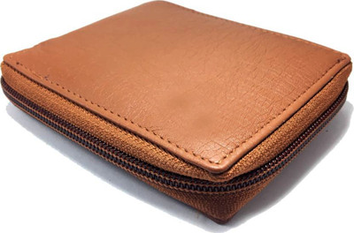 

Wildmount Men Tan Artificial Leather Wallet(3 Card Slots)