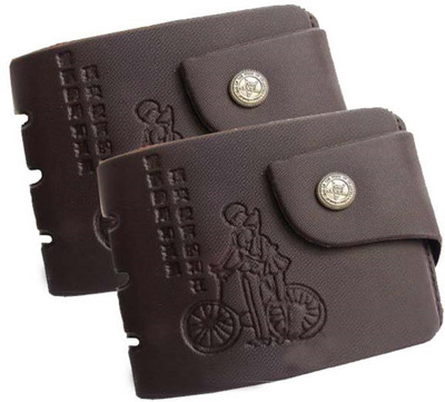 

Peacock Mundkar Men Black Fabric Wallet(5 Card Slots)