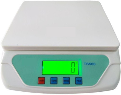 

Raja Premium 25Kg x 1g Digital Multi-Purpose Weighing Scale, Parcel Weight Measuring Weighing Scale(White)