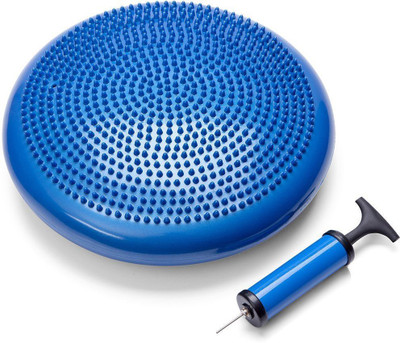 

Insasta Inflated Extra Thick Core Balance Disc Trainer Exercise Balance Stability Disc Yoga Disk with Free Pump for Improving Posture Fitness Stability(Color May Vary) Balance Step(Multicolor)