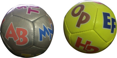 

Rebel Sports RBSFB10 Football - Size: 2(Pack of 2, Grey, Yellow), Multi o10