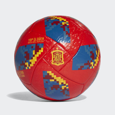 

ADIDAS FIFA WORLD CUP Spain Supporters GLIDER FOOTBALL Football - Size: (Pack of 1, Red, Red / collegiate gold