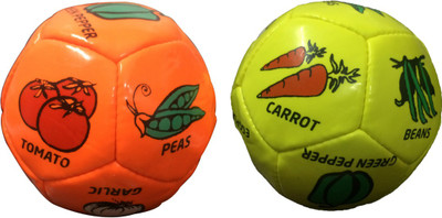 

Rebel Sports RBSFB05 Football - Size: 2(Pack of 2, Orange, Yellow), Multi o5