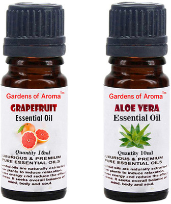 

Gardens Of Aroma Grapefruit Essential Oil And Aloe vera Essential Oil(20 ml)