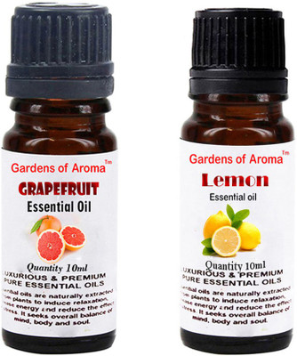 

Gardens Of Aroma Grapefruit Essential Oil And Lemon Essential Oil(20 ml)