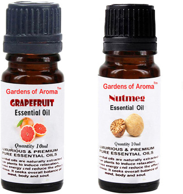 

Gardens Of Aroma Grapefruit Essential Oil And Nutmeg Essential Oil(20 ml)
